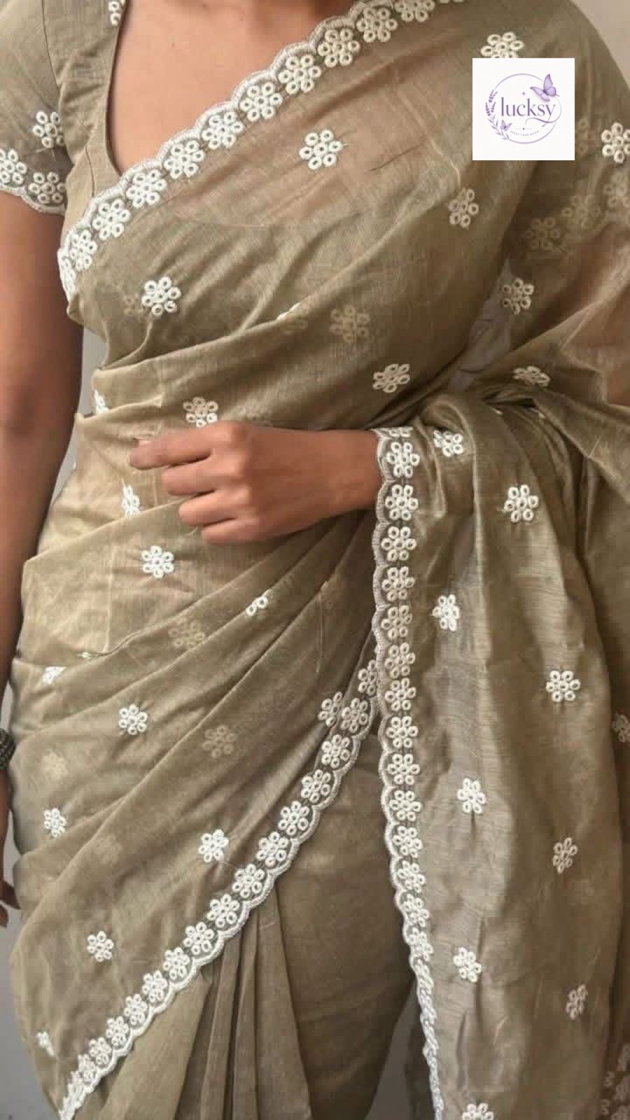 CHANDERI COTTON SAREE