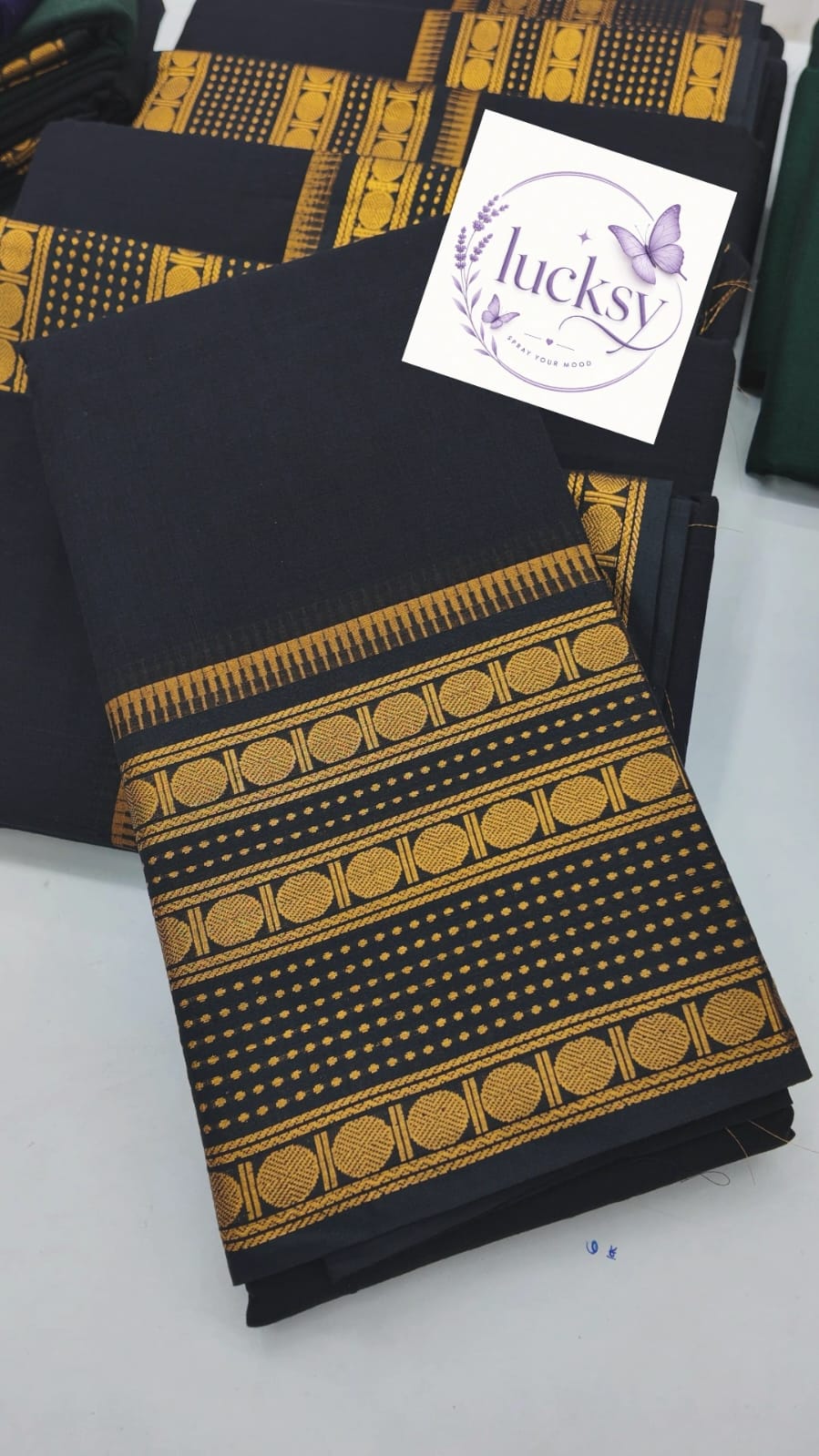 RETTA PETTA COTTON SAREE