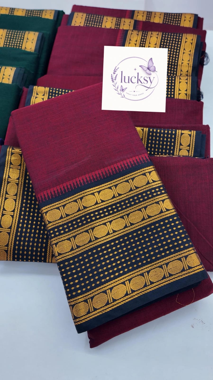 RETTA PETTA COTTON SAREE